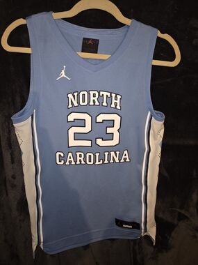 Jordan North Carolina #23 Basketball Jersey - Carolina Blue
